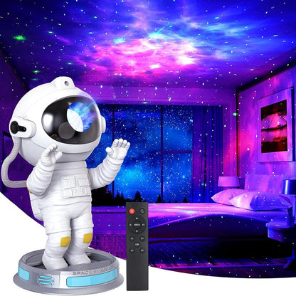 Astronaut Star Projector Light Show